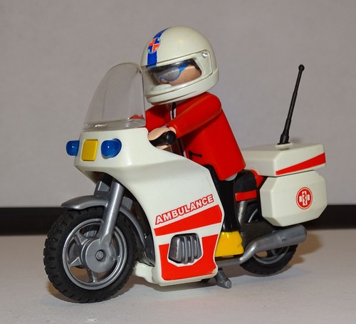 Playmobil moto ambulance - la,