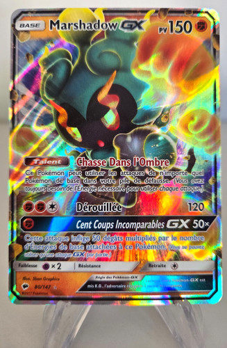 Carte pokémon marshadow - carte,
