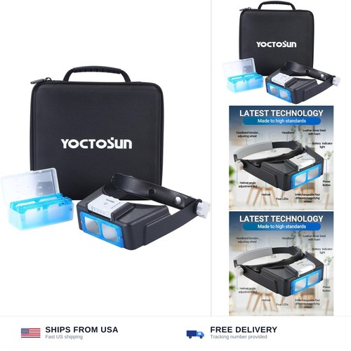 Yoctosun headband magnifying - yoctosun,
