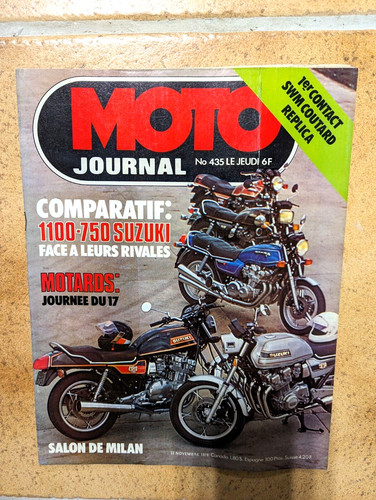 Moto journal 435 1100 - n°, 750