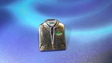 Pin's Polo Lacoste Arthus Bertrand Doré Émaillé AUTHENTIQUE Très Rare