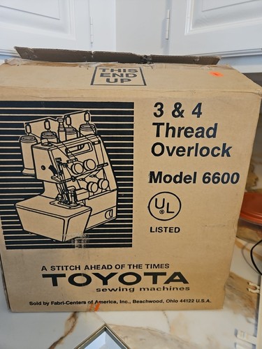 Toyota thread overlock - toyota,