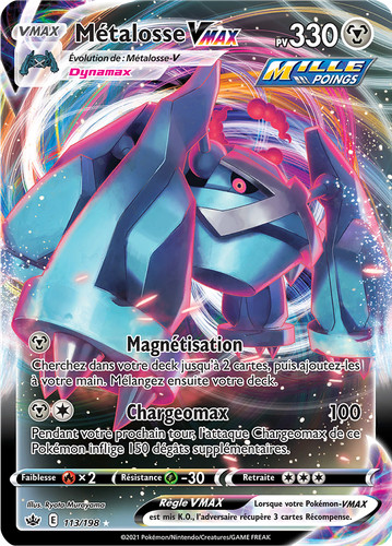 Carte pokémon métalosse vmax - carte, métalosse-vmax