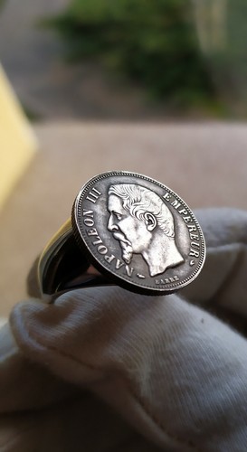 Bague chevalière acier - bague,