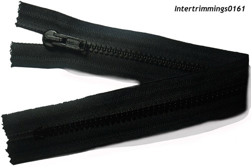 Opti zip noir 28cm dents - noir,