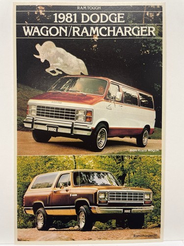 1981 dodge ram - dodge, wagon