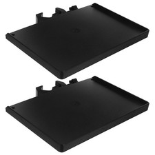  2 Pcs Pied Micro Bureau Support De Microphone Pour Plateau Carte Son