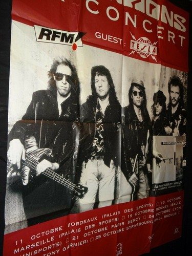 Groupe scorpions affiche - ,