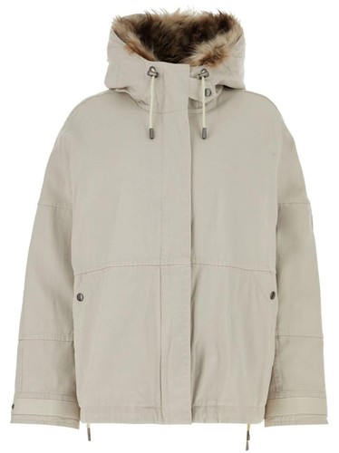 Yves salomon fur trimmed - salomon, fur-trimmed