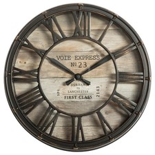 Pendule Vintage "Express" 21cm