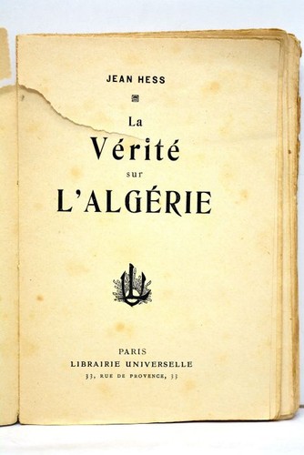Livre ancien hess verite - livre,