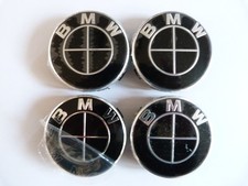 4 Cache Moyeu Emblème BMW