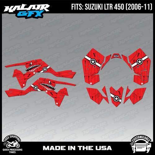 Graphics kit for suzuki - for,