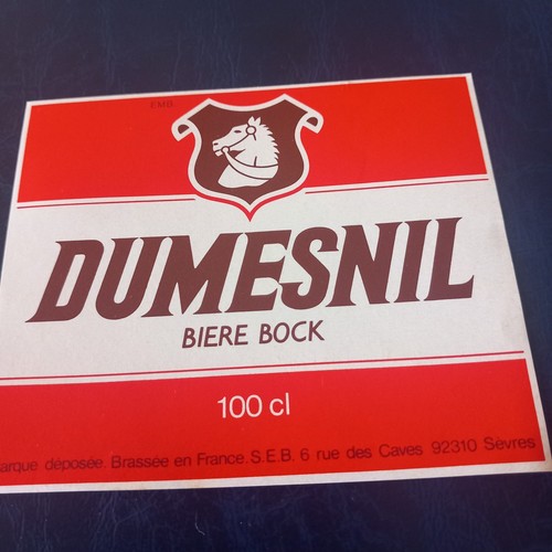 étiquette biere brie dumesnil - Étiquette,