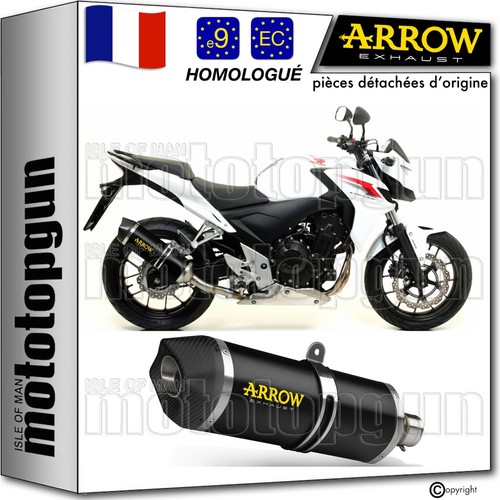 Arrow pot echappement - echappement, approuve