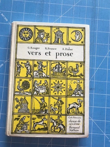 Vers prose classe de - prose,