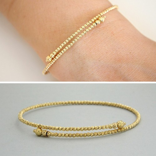 Bracelet italien jaune - bracelet, or