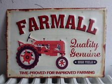 TOLE METAL TRACTEUR FARMALL 30