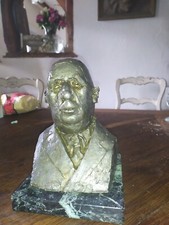 Buste generale de gaulle signée pierre merlier