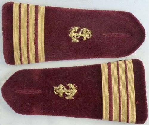 Paire galons commandant - de,