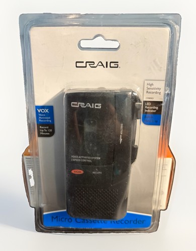 Craig micro cassette recorder - craig,