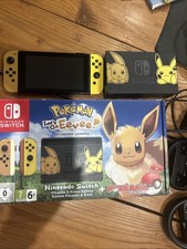Console Nintendo Switch Pokemon Let's Go Edition Limitée