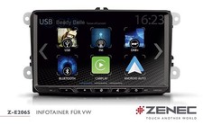 Récepteur multimédia autoradio ZENEC Z-E2065 compatible avec VW CC 35...