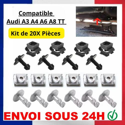 Fixation cache vis sous moteur - sous,