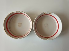 Lot de 2 cendriers ZSOLNAY PECS porcelaine hongroise