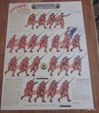 PLANCHE SOLDATS A DECOUPER