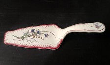 PELLE A GATEAUX OU TARTE SIGNE UC SARREGUEMINES DECOR  PAPILLON