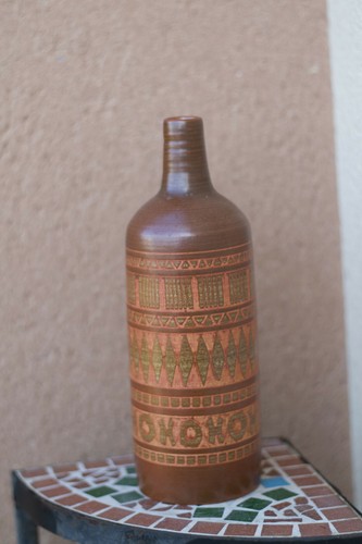 Vase bouteille céramiste - vase,