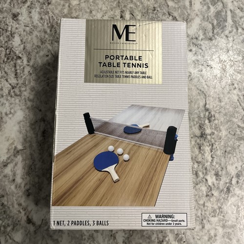 Portable table tennis ping