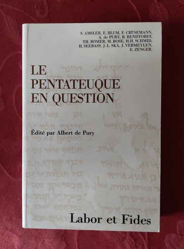 Pentateuque question - le,
