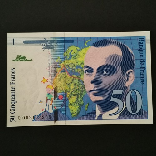 Billet francs saint exupery - 50,