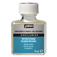 Vernis crystal - Incolore - Brillant - Peinture à l'huile - Pébéo - Flacon 75ml