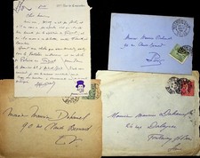 ✒ L.A.S. Henry Gauthier Villars WILLY écrivain à Maurice DUHAMEL - POLAIRE