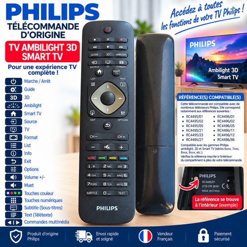 Télécommande originale - télécommande,