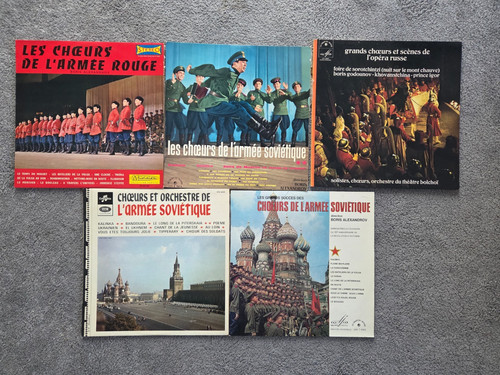 Lot vinyles choeurs de - vinyles/lp,