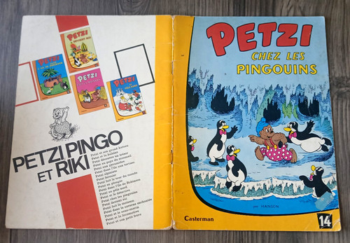 Petzi 14 chez les - bd,