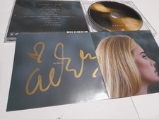 ADELE autograph cd 30 signed