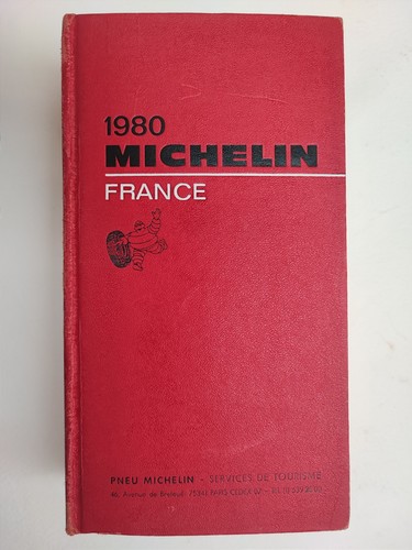 Guide michelin rouge - guide,