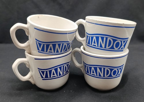 Lot tasses anciennes - anciennes, viandox