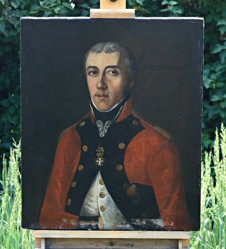 Portrait marineofficier ancien - portrait,