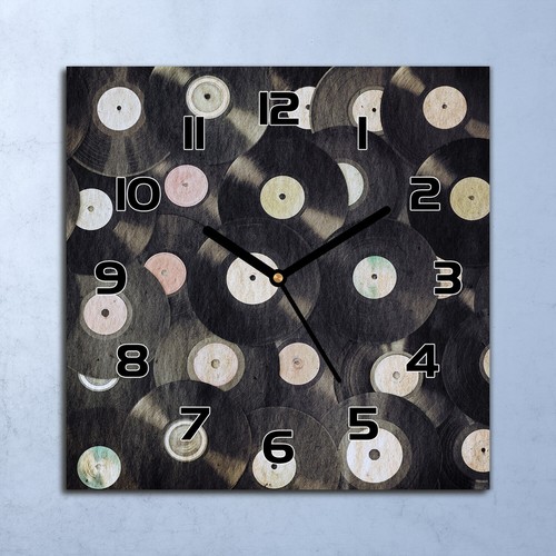 Horloge murale design verre - horloge,