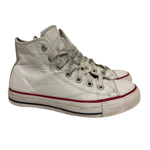 Bottes montantes cuir - cuir, blanc
