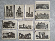 PARIS - 11 Images anciennes 19ème - Monuments de Paris - French Antique