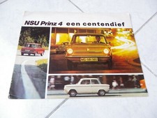 NSU Prinz 4 1968 brochure