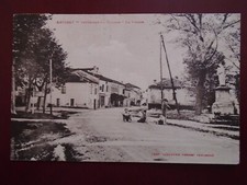 cpa - 09 (Ariège) Artigat - Intérieur du village - la Vierge