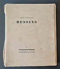 Jean COCTEAU : Dessins. 1923 EO  Signé